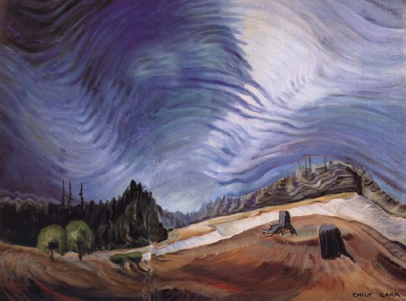 Emily Carr Above the Gravel Pit china oil painting image
